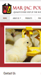 Mobile Screenshot of marjacpoultry.com